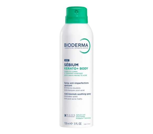 Sébium kerato + body spray anti-imperfections apaisant Bioderma - spray de 150ml - image 1