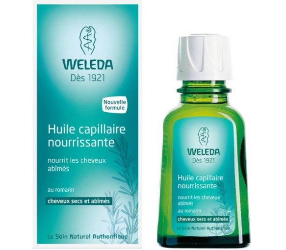 Huile capillaire nourrissante Weleda - flacon de 50 ml - image 1