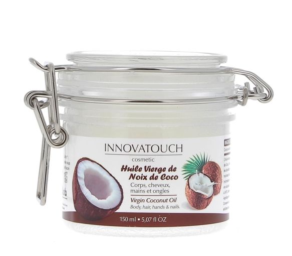 Huile vierge de Noix de Coco Innovatouch cosmetic - pot de 150 ml