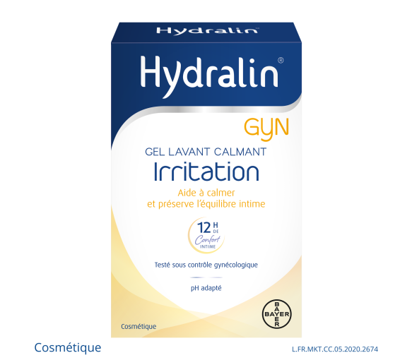 Hydralin Gyn Irritation Gel Lavant Calmant 100ml équilibre intime - image 1