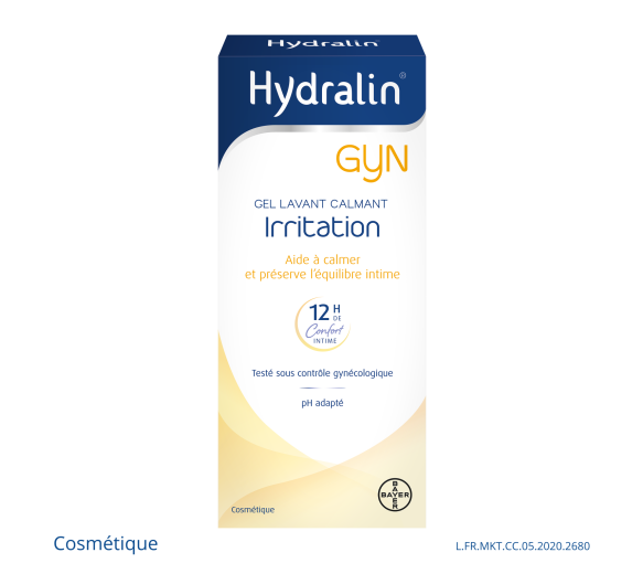 Hydralin Gyn Irritation Gel Lavant Calmant 400ml équilibre intime - image 1