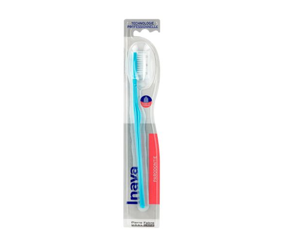 Brosse à dents Inava parodontie coupe V - 1 brosse à dents - image 1
