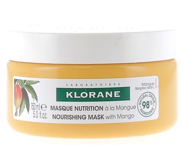 Masque nutrition à la mangue Klorane - pot de 150 ml - image 1