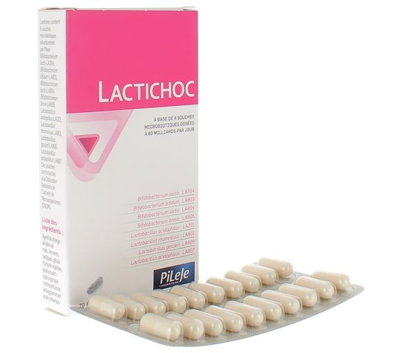 Lactichoc Pileje - boite de 20 gélules