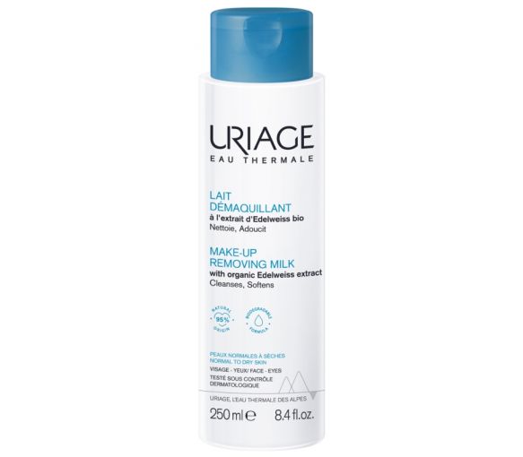 Lait démaquillant visage et yeux Uriage - flacon de 250 ml - image 1