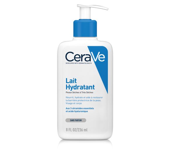 Lait hydratant CeraVe - flacon de 236 ml - image 1