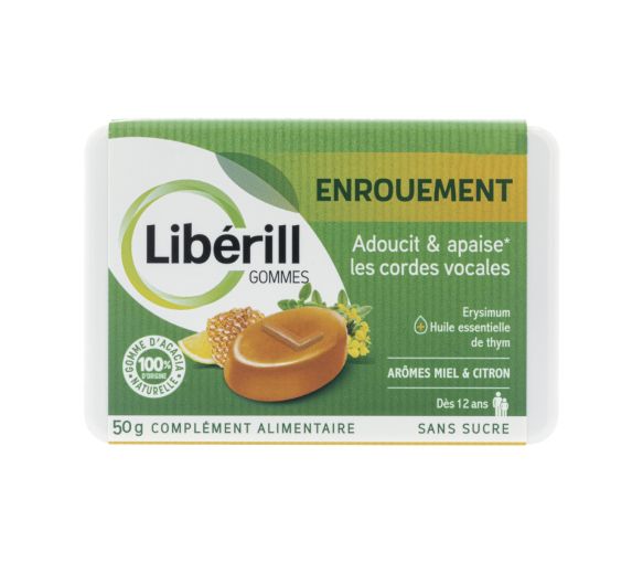 Gommes enrouement Libérill - boîte de 50g - image 1