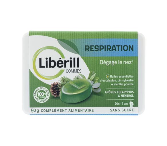 Gommes respiration Libérill - boîte de 50g - image 1