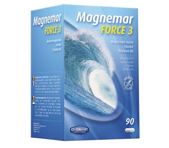 Magnemar force 3 Orthonat - boite de 90 gélules