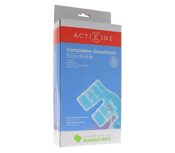Compresse chaud / froid épaules 26 x 43 cm Marque verte - 1 compresse