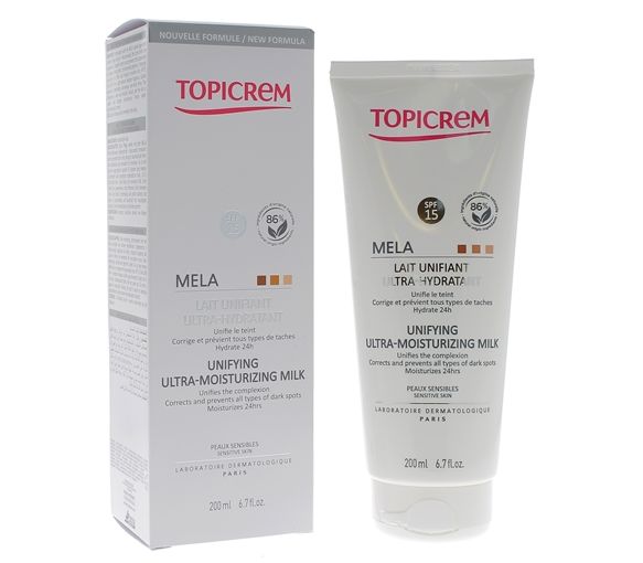 Mela lait unifiant ultra-hydratant Topicrem - image 1