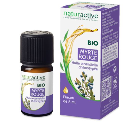 Huile essentielle de Myrthe rouge BIO Naturactive - flacon de 5 ml
