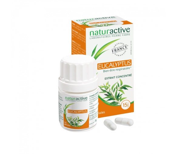 Elusanes Eucalyptus Naturactive - boîte de 30 gélules