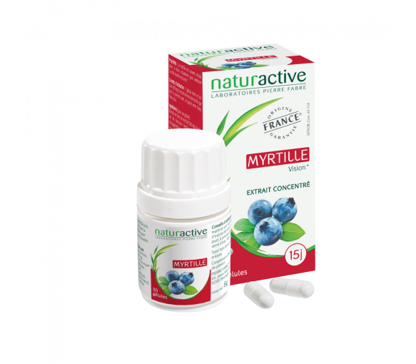 Elusanes Myrtille Naturactive - boîte 30 gélules