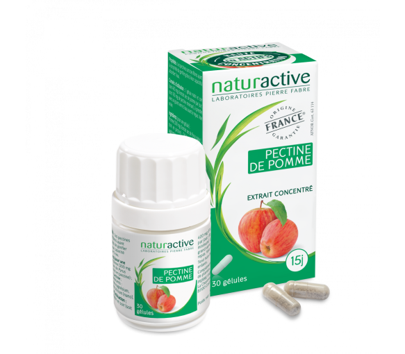 Elusanes Pectine de pomme Naturactive - boîte de 30 gélules
