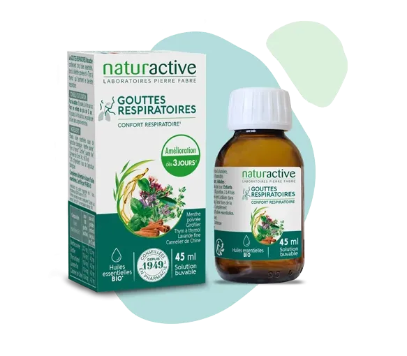 Gouttes respiratoires Naturactive - image 1