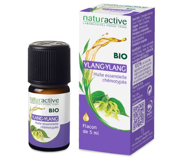 Huile essentielle d'Ylang-ylang BIO Naturactive - flacon de 5 ml