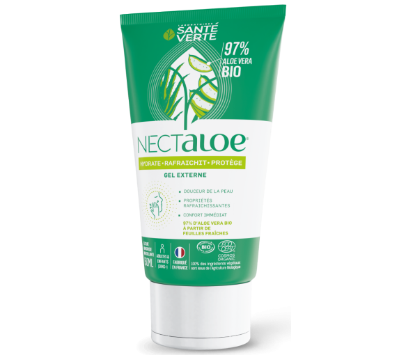 Nectaloe gel aloe vera Santé Verte - tube de 150 ml - image 1