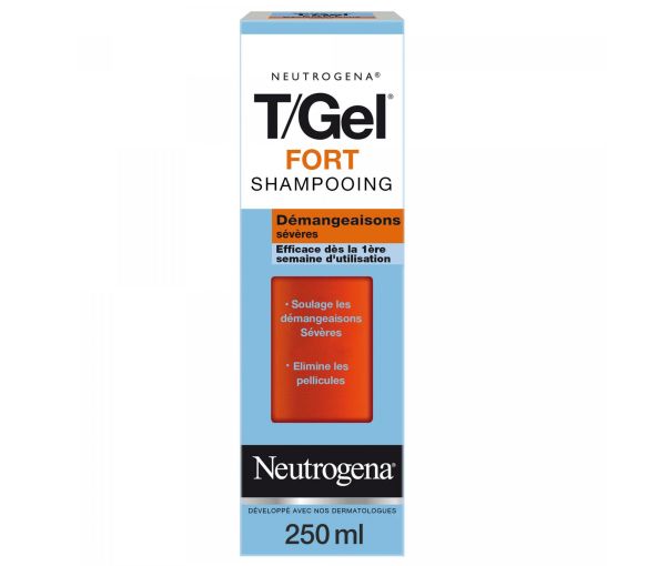 T/Gel fort shampooing démangeaisons sévères Neutrogena - flacon de 250 ml - image 1