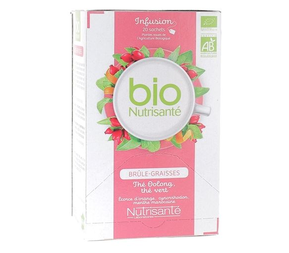 Infusion Brûle-graisses BIO Nutrisanté -20 sachets