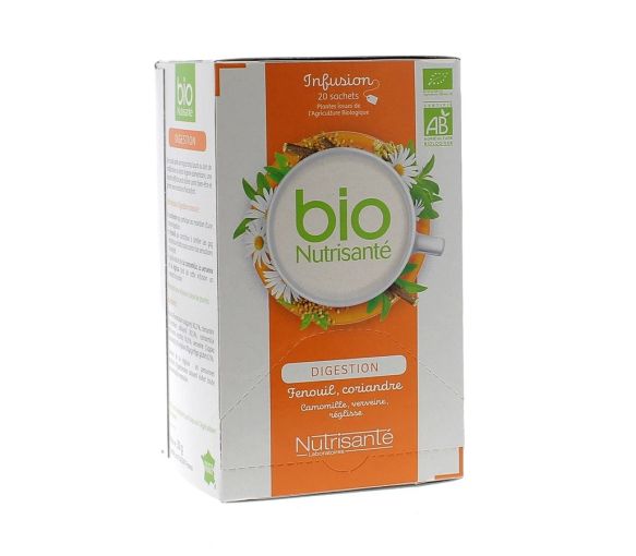Infusion digestion BIO Nutrisanté - 20 sachets