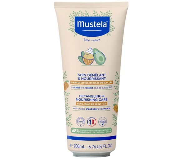 Soin démêlant et nourrissant Mustela - tube de 200ml - image 1