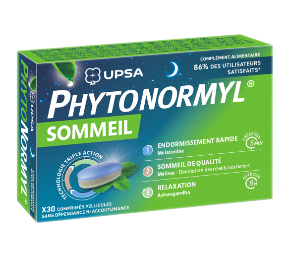 Phytonormyl Sommeil Upsa - boite de 30 comprimés