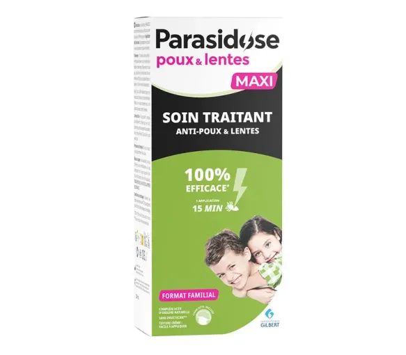 Soin traitant anti-poux et lentes Parasidose - tube de 200 ml