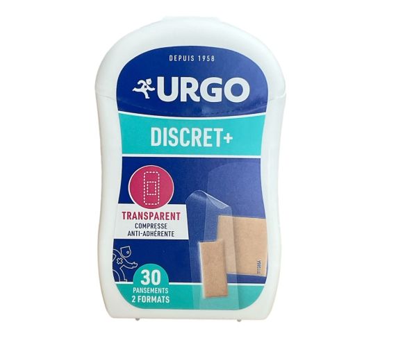 Pansements discret+ transparents Urgo - boîte de 30 pansements - image 1