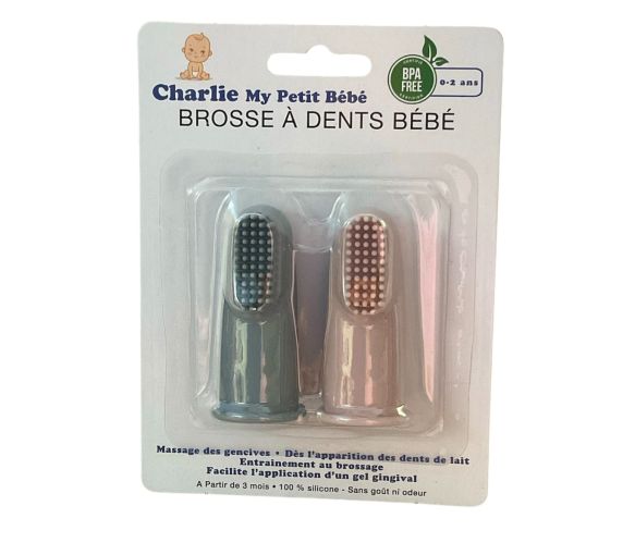 Brosse à dents bébé BPC - lot de 2 brosses à dents - image 1