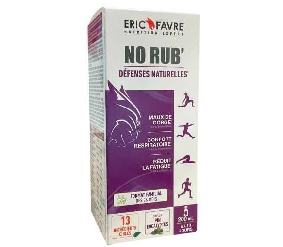 No rub' défenses naturelles Eric Favre - flacon de 200ml - image 1
