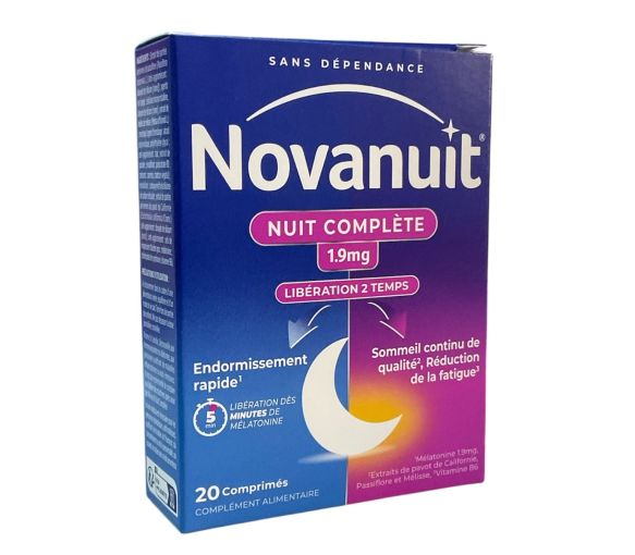 Novanuit nuit complète 1,9mg Opella - image 1