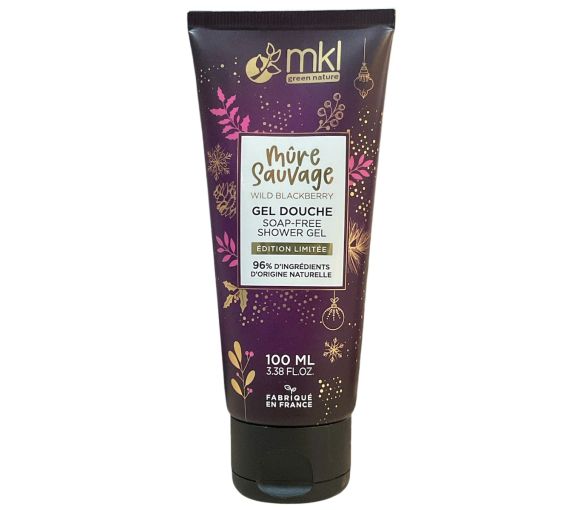 Gel douche mûre sauvage édition limitée MKL Green Nature - tube de 100ml - image 1