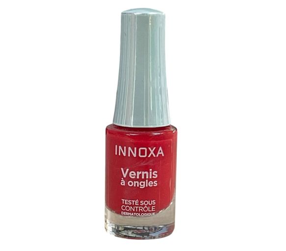 Vernis à ongles rouge désir 411 Innoxa - flacon de 5ml - image 1