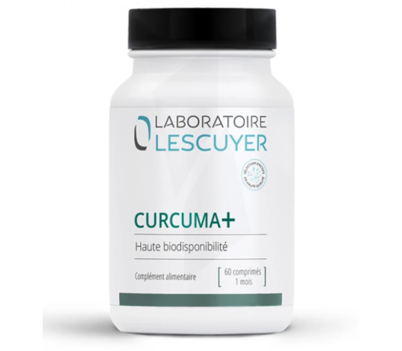 Curcuma+ Lescuyer - pot de 60 comprimés