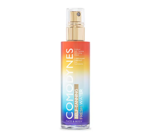 Eau fraîche autobronzante hâle progressif Comodynes - spray de 100ml