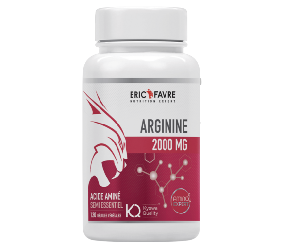 Arginine Kyowa 2000mg Eric Favre - pot de 120 gélules - image 1