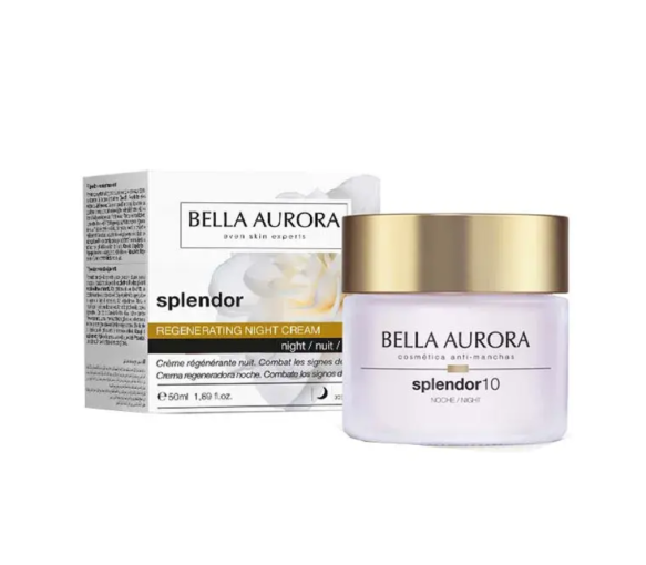 Splendor crème régénérante nuit Bella Aurora - pot de 50ml