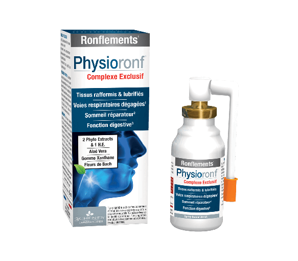 Physioronf ronflements Les 3 chênes - spray buccal de 20 ml