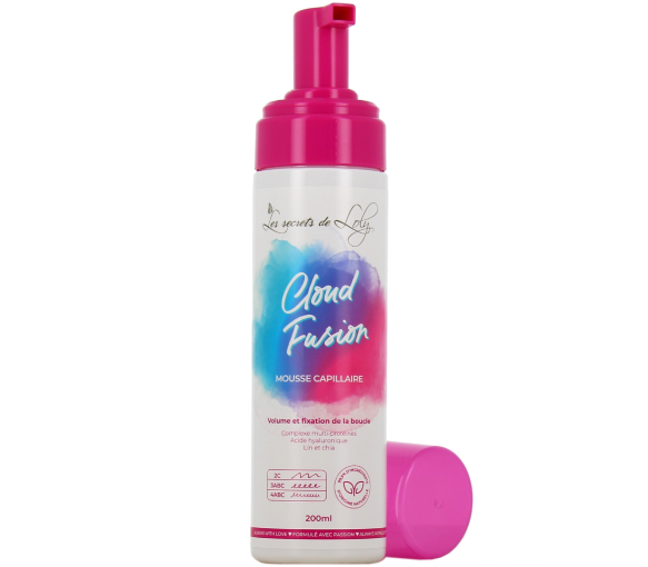 Mousse capillaire cloud fusion Les secrets de loly - flacon de 200ml