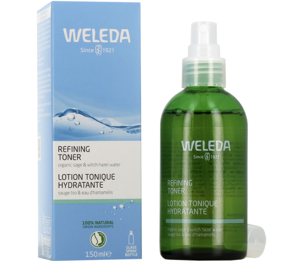 Lotion tonique hydratante Weleda - spray de 150ml