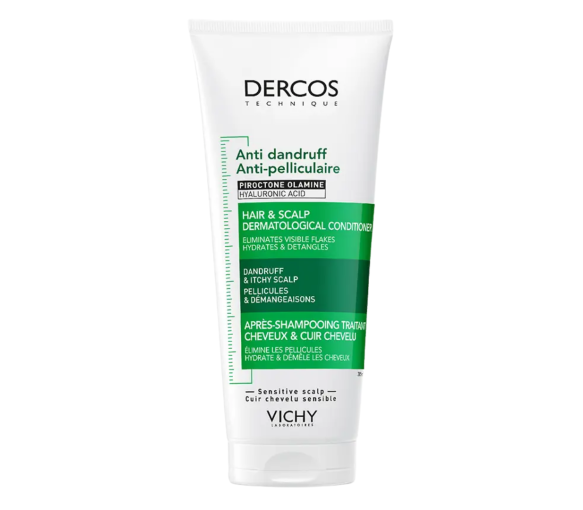 Dercos après-shampooing cheveux & cuir chevelu anti-pelliculaire Vichy - tube de 200ml