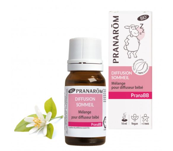 PranaBB Mélange pour diffuseur sommeil bio Pranarom - flacon de 10 ml