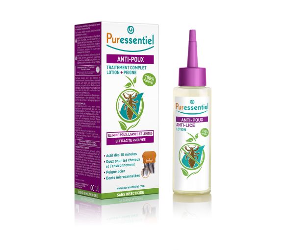 Puressentiel anti-poux traitement complet lotion + peigne - flacon de 100 ml - image 1