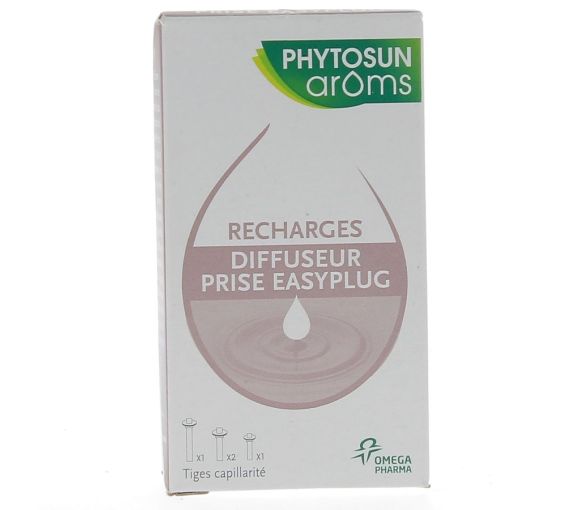 Recharges Diffuseur Phytosun Aroms - 4 tiges capillarité