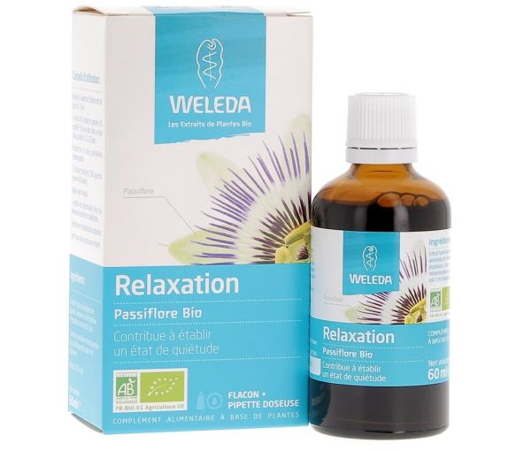 Relaxation Extrait de Plante Bio Passiflore Weleda - flacon de 60 ml - image 1