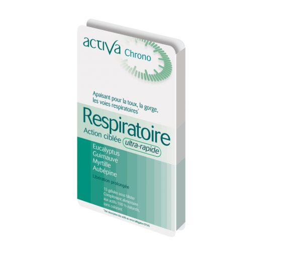 Chrono Respiratoire Activa - boite de 15 gélules - image 1