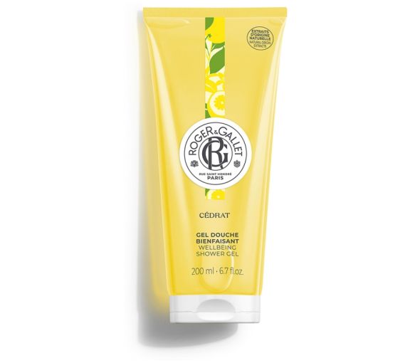 Gel douche bienfaisant cédrat Roger & Gallet - tube de 200 ml - image 1