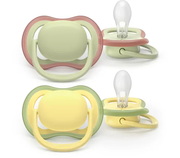 Ultra Air colors of nature Sucette 18 mois+ Avent - lot de 2 sucettes