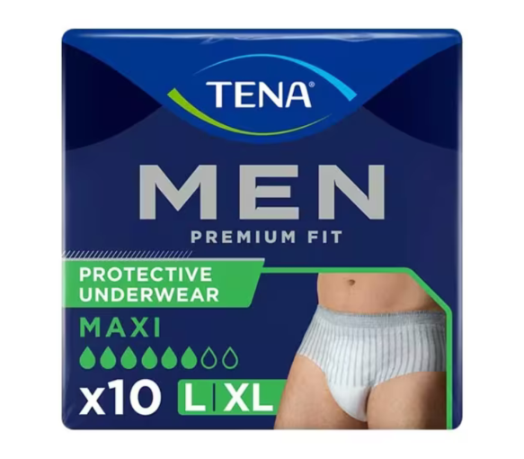 Premium fit maxi protection urinaire men niveau 4 Tena - sachet de 10 protections